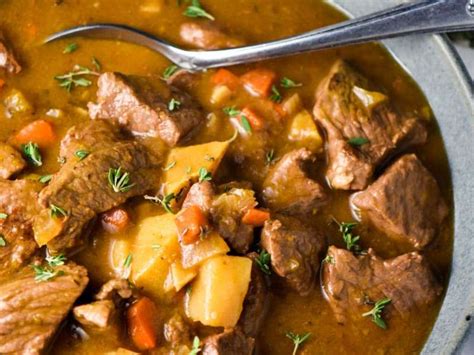 Italian Braised Beef Stew In Red Wine Recipe Samsung Food