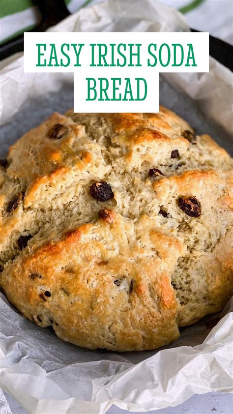 Irish Soda Bread With Buttermilk And Raisins Artofit