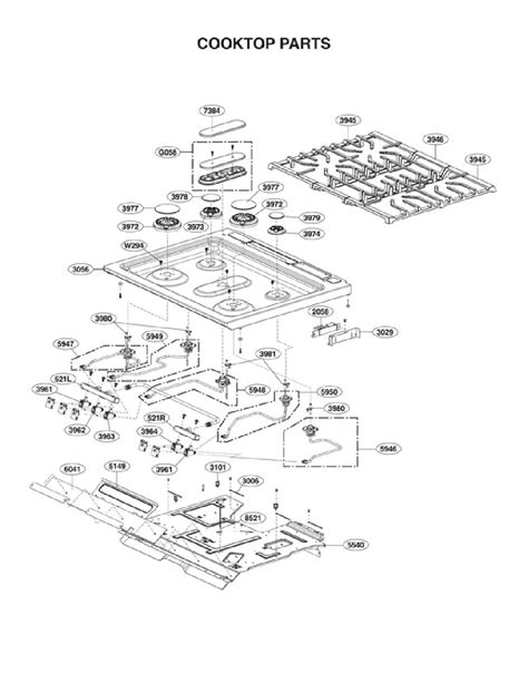 Lg Lsgl6335f Replacement Parts Oem