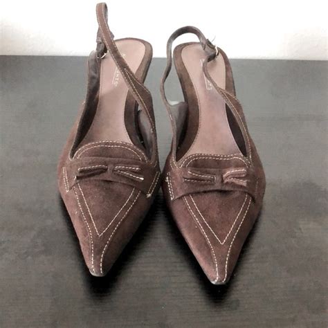 Payless Shoes Payless Highlights Brownfaux Suede Shoe Sz 1m Poshmark