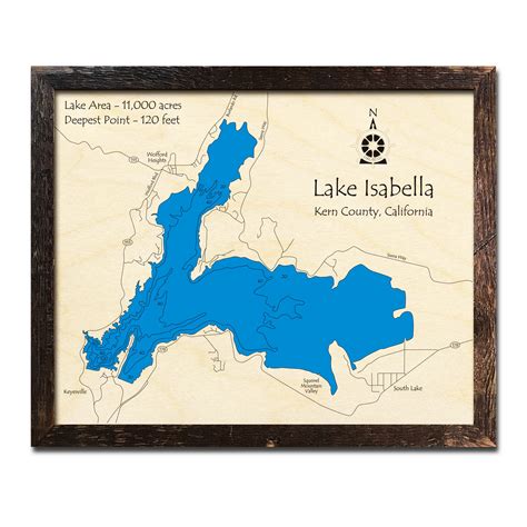 Lake Isabella California Map - Aloise Marcella