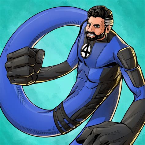 John Krasinski Mr.Fantastic Fan Art (Insta:devonkennedyart) : r/Marvel