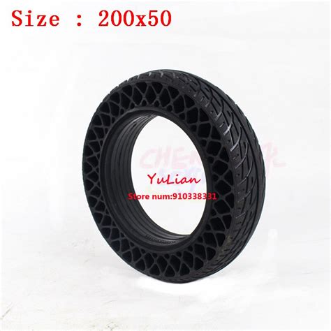 200x50 Tire Solid Tubeless Tiyre For Electric Scoo Grandado