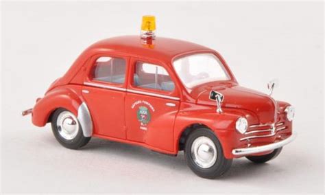 Miniature Renault 4CV 1 43 Eligor Touring Secours Belgien 1958