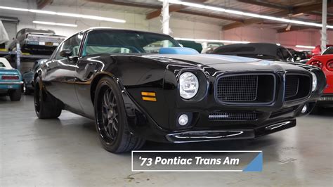 Ls6 Swapped 1973 Pontiac Firebird Trans Am Streetable” Restomod Has