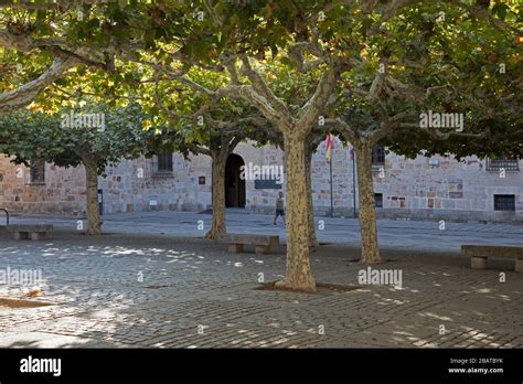 Plaza Viviato And Parador At Zamora Castille Le N Spain Stock Photo Alamy