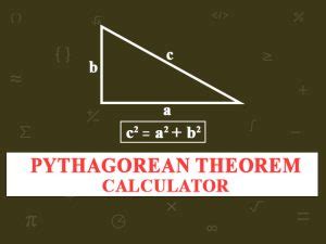 Pythagorean Theorem Calculator