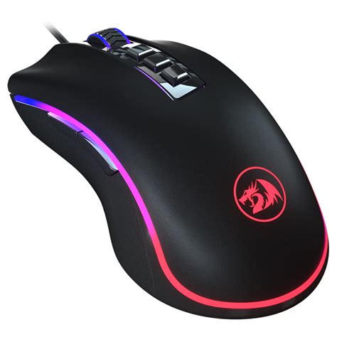 Redragon M711 COBRA Gaming Wired Mouse with 16.8 Million RGB Color ...