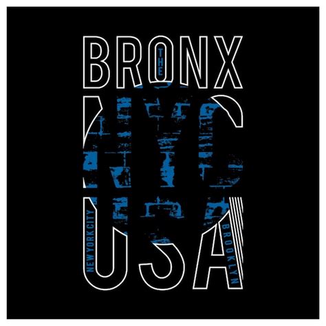 Premium Vector The Bronx Nyc Typography For Print T Shirt