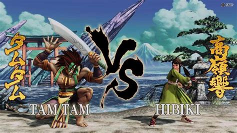 SAMURAI SHODOWN Tam Tam VS Hibiki YouTube