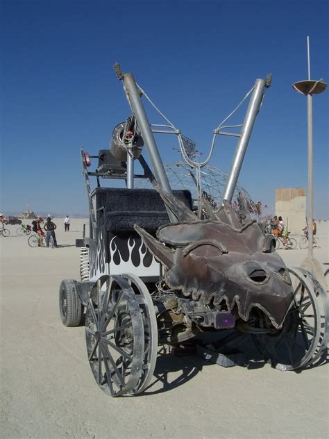 Burning Man Art Nevada Desert Art Cars Military Vehicles Burns