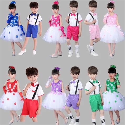 Child boys Music Dress Girls Ballroom Dress For Girl Kids Ballet ...