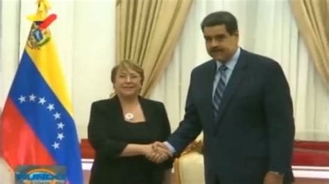 Maduro Dijo Que Bachelet Dio Un Paso En Falso Con Un Informe Cargado