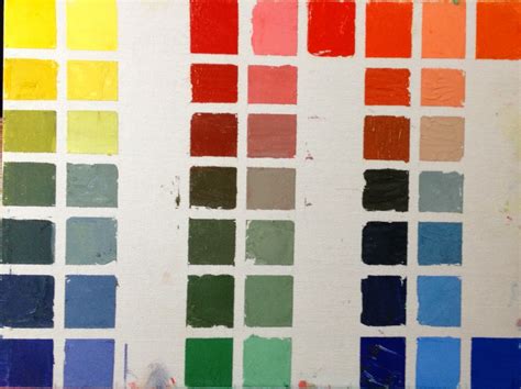 Carol Josefiak Painting A Day 5 Color Mixing Complementary Colors