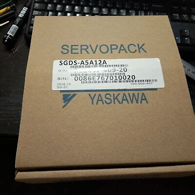 1ps Brand New Yaskawa Servo Driver SGDS A5A12A Fast Delivery EBay