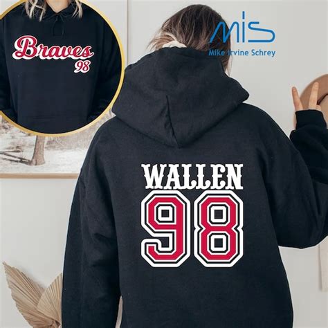 Morgan Wallen 98 Braves Shirt - Etsy