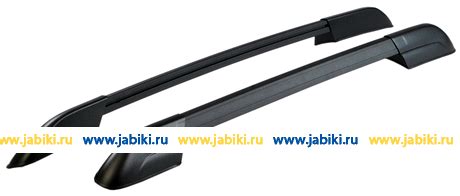 Рейлинги на крышу APS 0212-02 Lada Niva 4x4 полимер черный (ВАЗ 2121 ...
