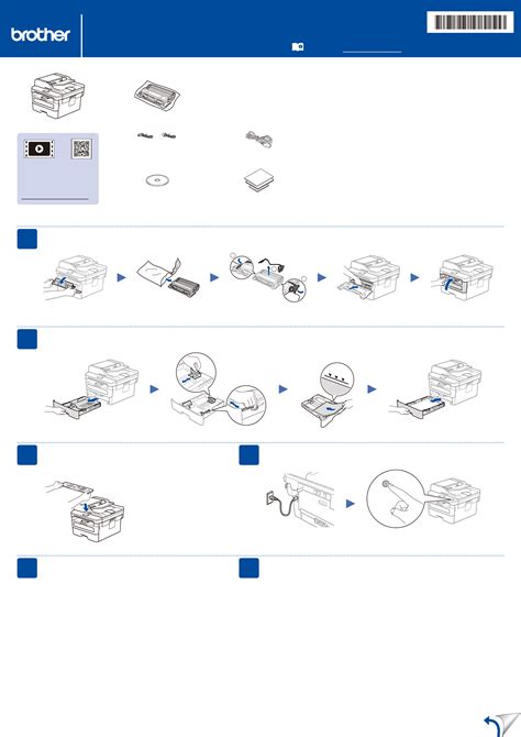 Handleiding Brother DCP L2550DN Pagina 1 Van 2 Duits