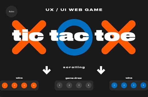 Tic Tac Toe Uiux Web Game