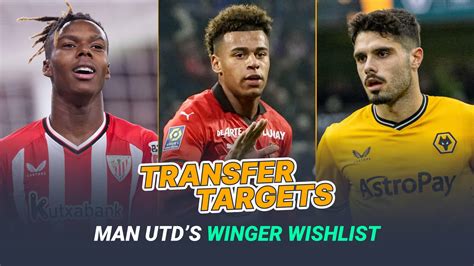 Man Utd winger targets: EVERY option linked for the summer 2024 ...