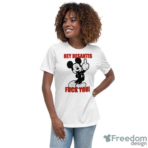 Mickey Mouse Hey Desantis Fuck You Shirt Freedomdesign