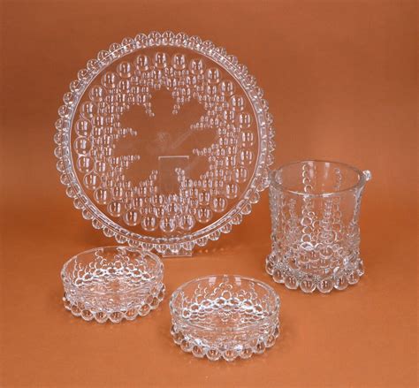 Walther Glass Bolero Bowls And Ice Bucket 1960s Made In Etsy