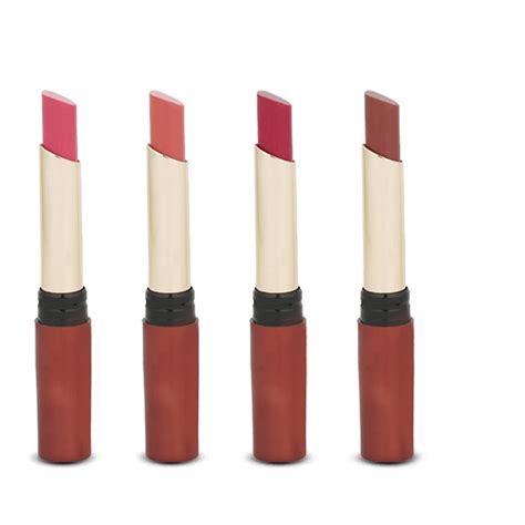 Buy Seven Seas Nude Matte Lipstick Non Transfer For Perfect Looks Pack Of 4 Trendy Nude