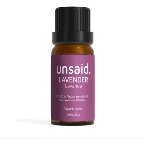 Aceite Esencial De Lavanda Puro Unsaid Mercadolibre