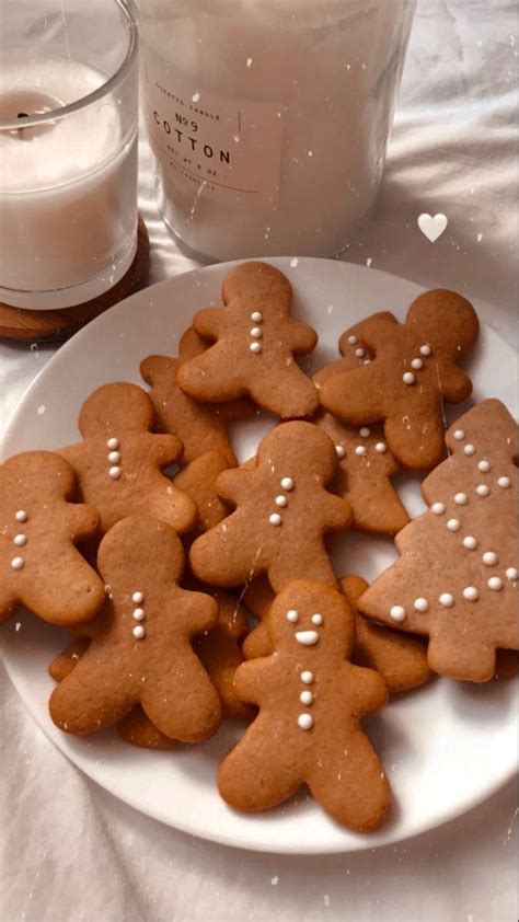 𝚘𝚕𝚒𝚟𝚒𝚊𝚊𝟷 ♡︎ Christmas Cookies Food Aesthetic Food