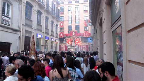 Procesión de vuelta Sagrada Cena Sacramental Málaga 2015 Domingo de