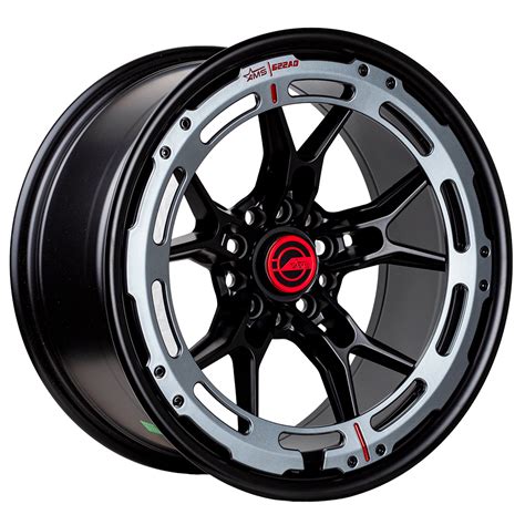 Llantas Aro 17X8 5 5X114 3 5X108 Et20 Ams Matte Black Matte Grey