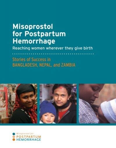 Misoprostol for Postpartum Hemorrhage - Family Care International