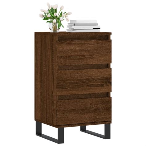 Sideboard Braun Eichen Optik X X Cm Holzwerkstoff Online Kaufen