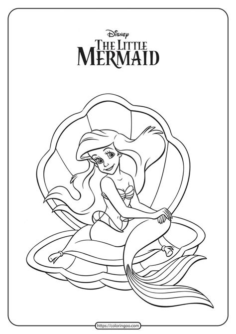 Printable Princess Ariel Coloring Pages Ariel Coloring Pages Mermaid Coloring Pages Mermaid