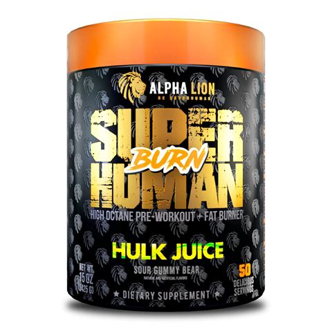 Alpha Lion Burn 2 In 1 Fat Burning Preworkout Supplement With Appetite