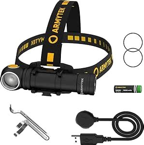 Lampe Frontale LED Armytek Nouvelle Wizard C2 Pro Max Blanc 4000 Lm