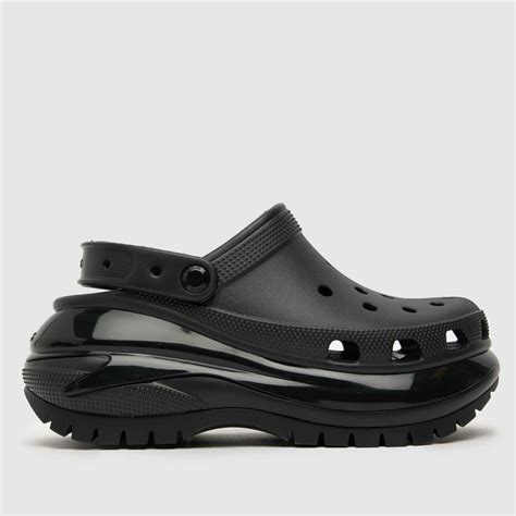 Crocs Mega Crush Clogs Black