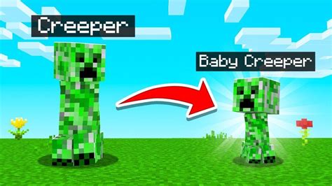 We Turned Minecraft Mobs Into Babies So Cute Youtube