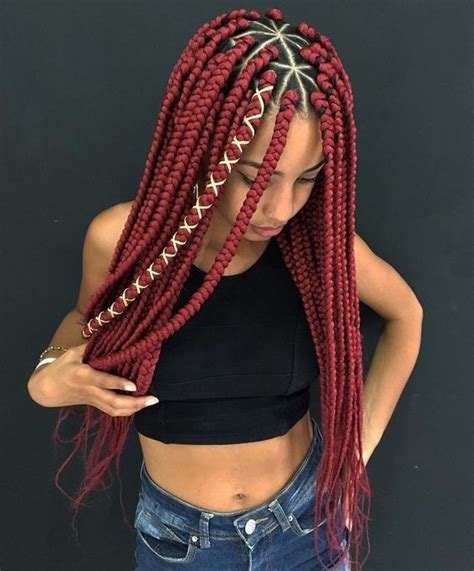 Box Braids 2021 → Lã Jumbo Linha E Kanekalon