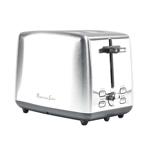 Continental Electric Professional Series 2 Slice Stainless Steel