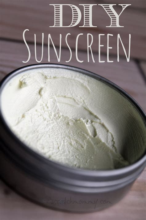 DIY Sunscreen - Easy To Make (and why YOU need this recipe)! | Pronounce | Scratch Mommy