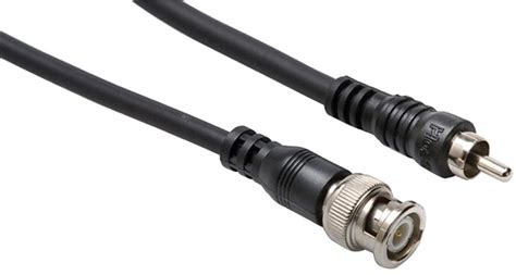 Hosa Bnr Ohm Coax Bnc To Rca Cable Zzounds