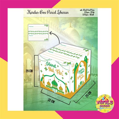 Jual Dus Parcel Lebaran 32x25x29 Box Parcel Idul Fitri Box Parcel