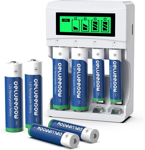 Ebl Aa Rechargeable Batteries Mah Count And Bay Smart Battery