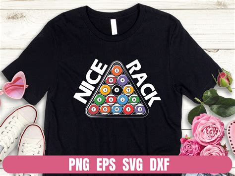 Design Png Eps Svg Dxf Nice Rack Billiards Balls Printing Etsy