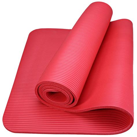 NBR Yoga Mat Non Slip For Fitness Tasteless Brand Pilates Mat Gym