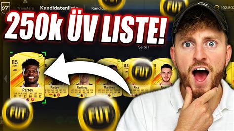 Ohne Risiko Die Beste 250k Üv Liste🤑einfach Nebenbei Coins Machen🔥ea