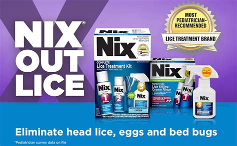 Nix Lice Killing Creme Rinse 2 Oz And Nit Comb To Remove