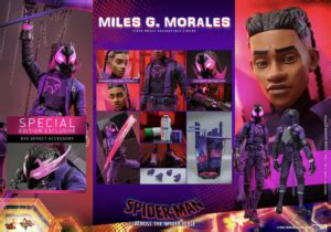 Hot Toys Spider Man Across The Spider Verse Miles G Morales Sixth Scale Figure Pre Orders