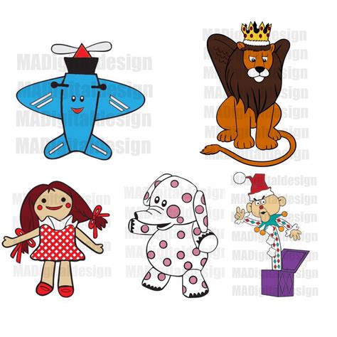 Island Of Misfit Toys Characters Clipart